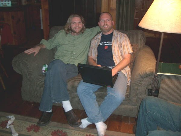 Paul & Dave at DCT Board Retreat