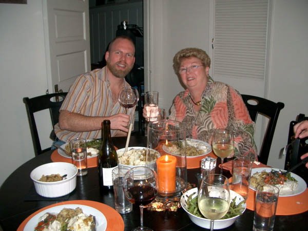Thanksgiving with Ed's mom
