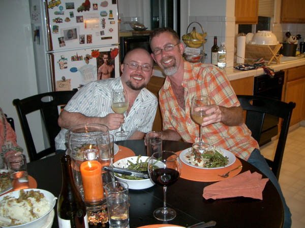 Ed & Tom at Thanksgiving