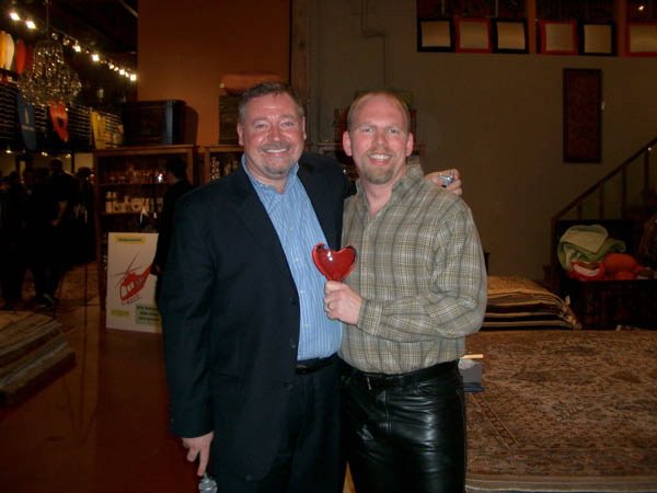 AEF Director Mike Smith with Dave