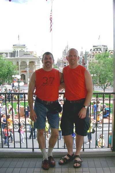 Daniel & Dave in the Magic Kingdom
