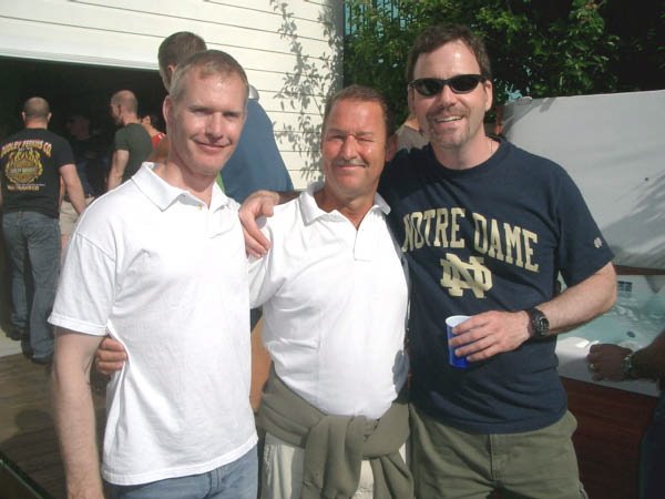 David, Wes & Vittorio at the Margarita Party