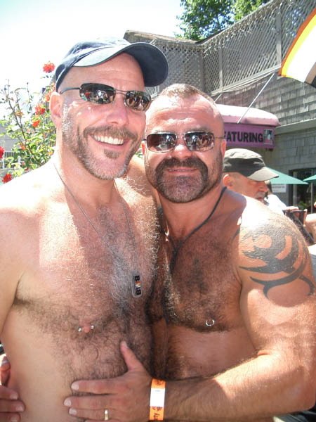 Paul Moffet & friend at Lazy Bear