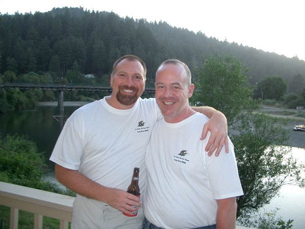 Tom & Fred at the Lazy Bear House