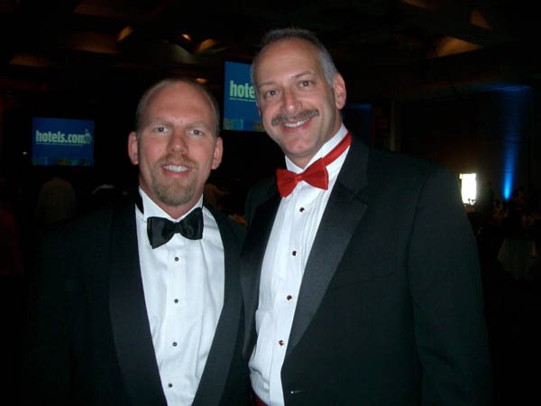 Dave & Bob at the HRC Dinner