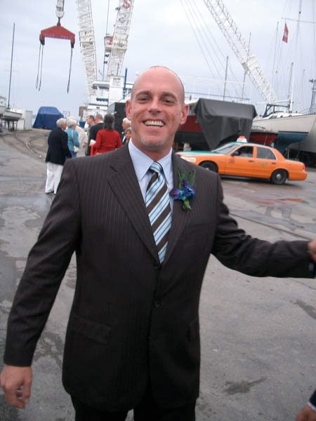 Mark gets ready for his wedding