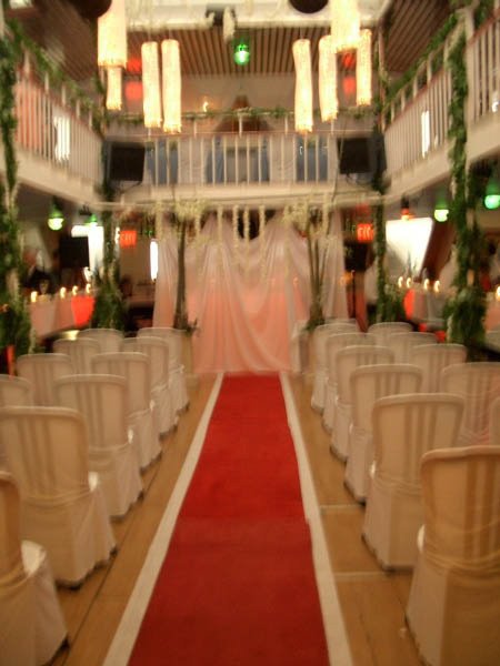 Chapel/Disco on the wedding boat