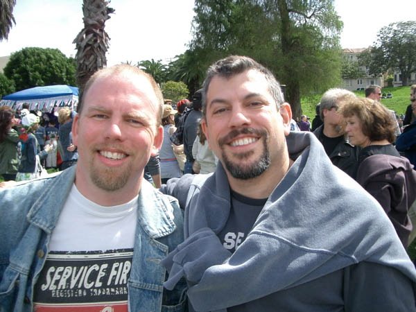 Dave & Daniel at Delores Park