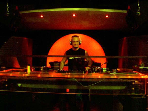 DJ Reed McGowan at the REAL BAD Party