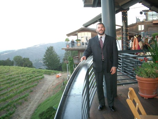 Daniel at the Fundraiser