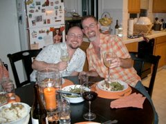 Ed & Tom at Thanksgiving