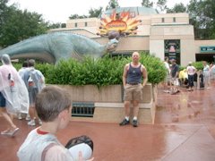 Dave visits the Dinosaurs at Disney's Animal Kingdom