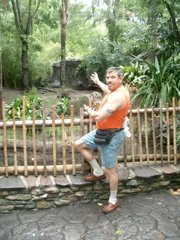 Daniel at the Animal Kingdom