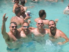 Daniel & Dave with John & Joe