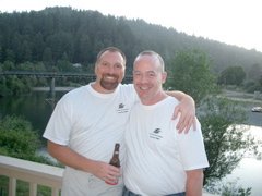 Tom & Fred at the Lazy Bear House