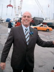 Mark gets ready for his wedding