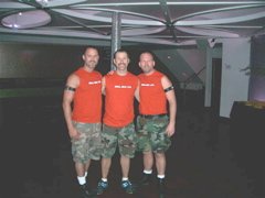 Tyrone, Noah & Dave at the REAL BAD Party