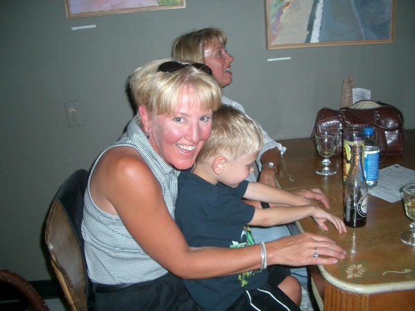 Marcia enjoys the Concert