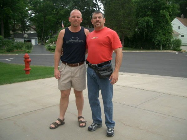 Dave & Daniel enjoying Madison hospitality