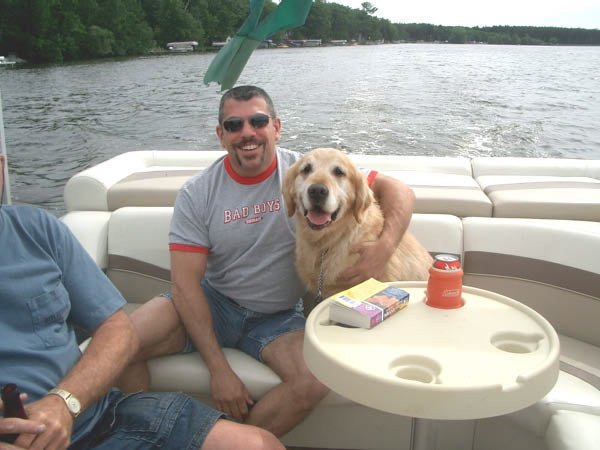 Daniel & Cody on the Wisconsin River