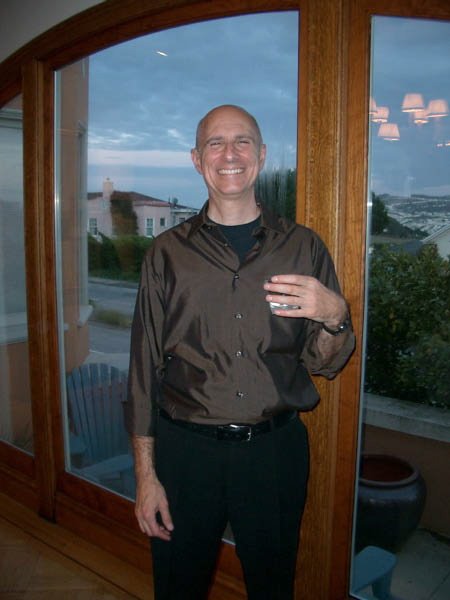 Rob at his going away party