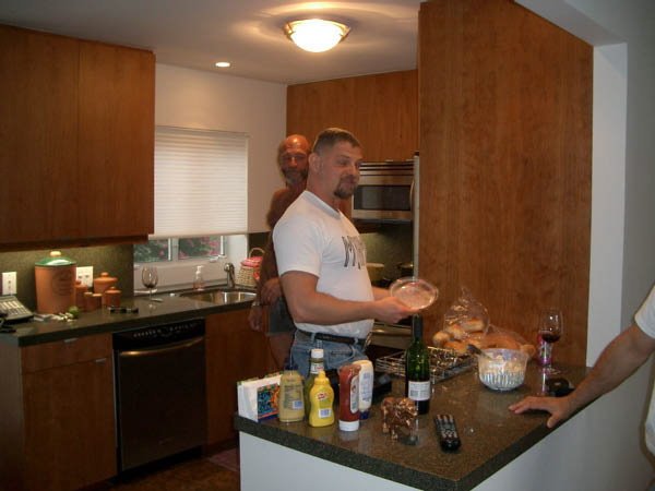 Marc & Nick cook for us in Palm Springs