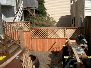 Voila! a new fence.