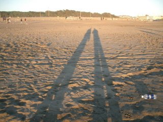 Sundown on the Beach - Summer Solstice